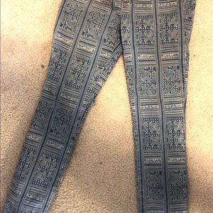 Free people patterned pants